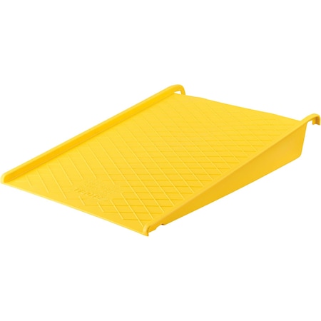 Global Industrial Polyethylene Spill Containment Platform Ramp, 1500 Lb. Capacity 989056
